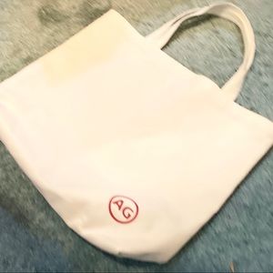 AGOLDE Adriano Goldschmied AG Jeans Logo Canvas Tote Bag NWOT